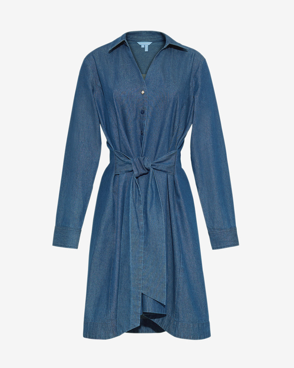 Layla Shirtdress in Dark Wash Chambray