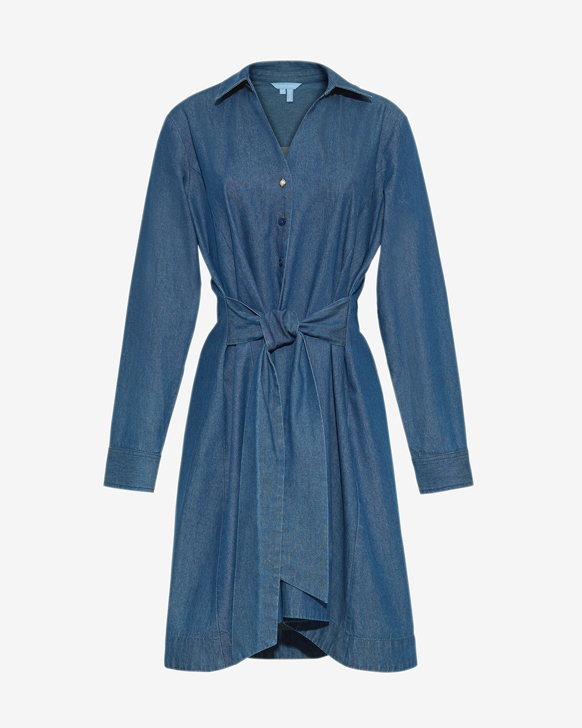 Layla Shirtdress in Dark Wash Chambray