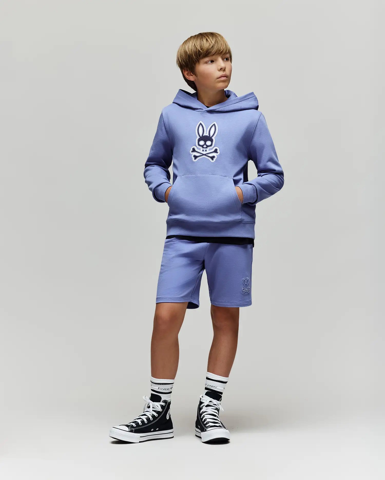KIDS LEVANZO FRENCH TERRY SWEATSHORT - B0R578F200