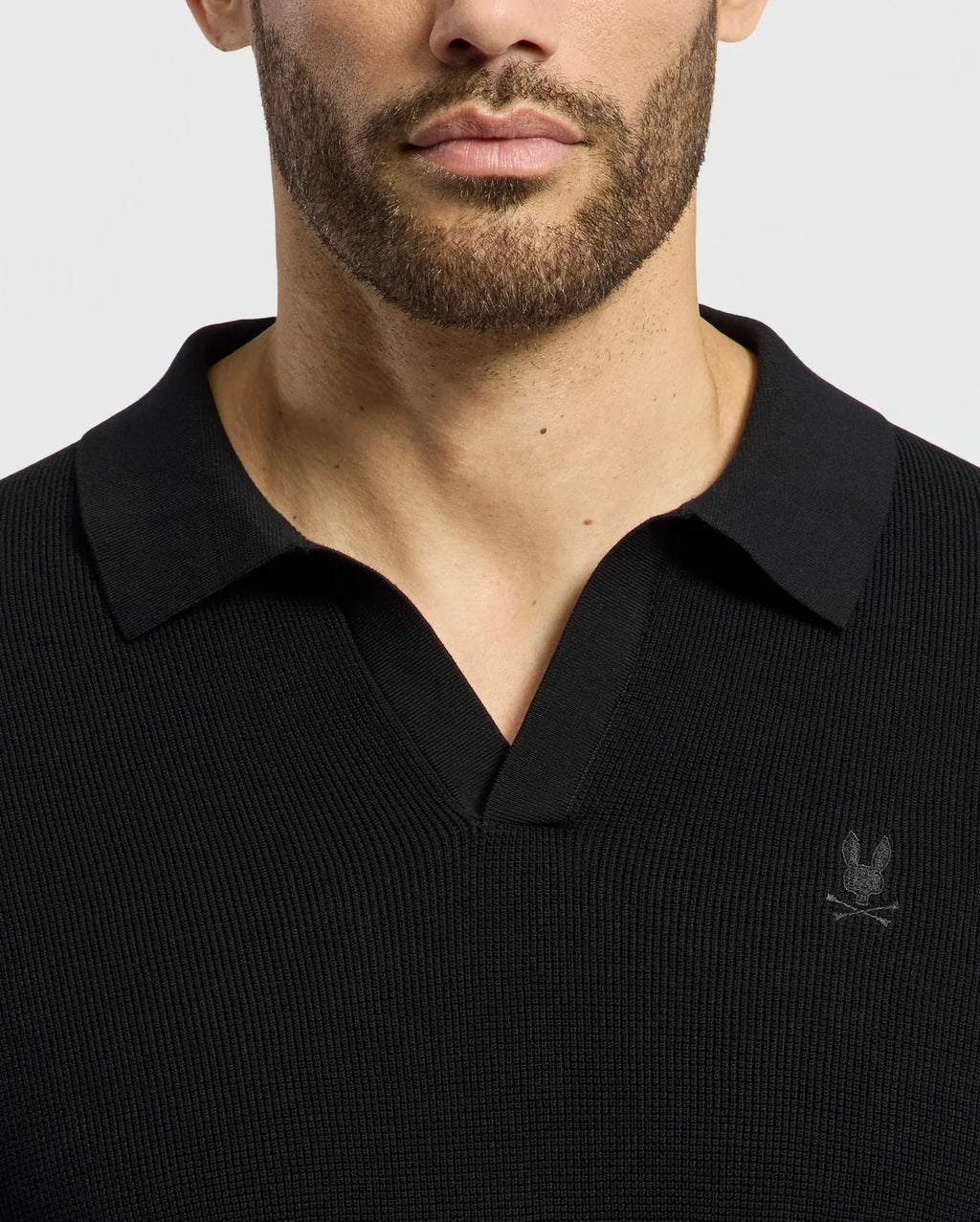 MENS LEETON KNIT POLO SHIRT - B6E562F200