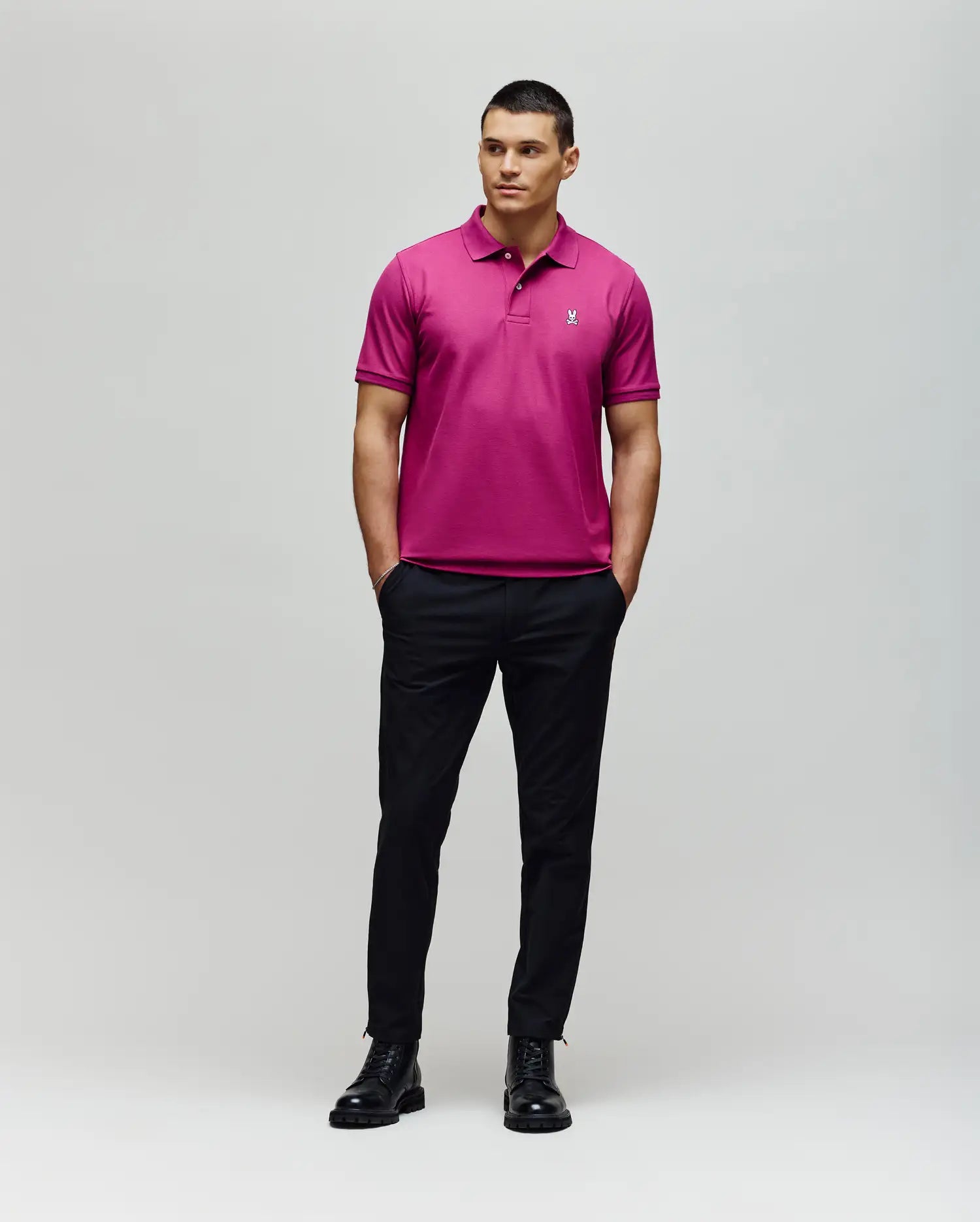 MENS CLASSIC PIQUE POLO SHIRT - B6K001F200
