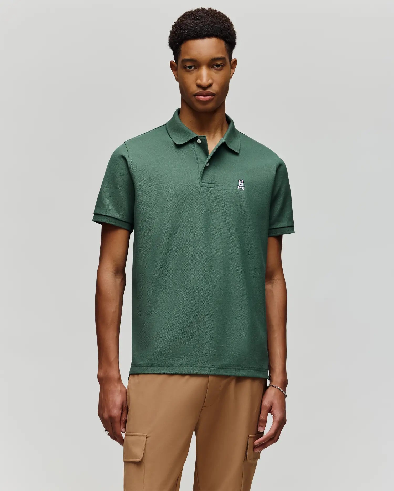 MENS CLASSIC PIQUE POLO SHIRT - B6K001F200