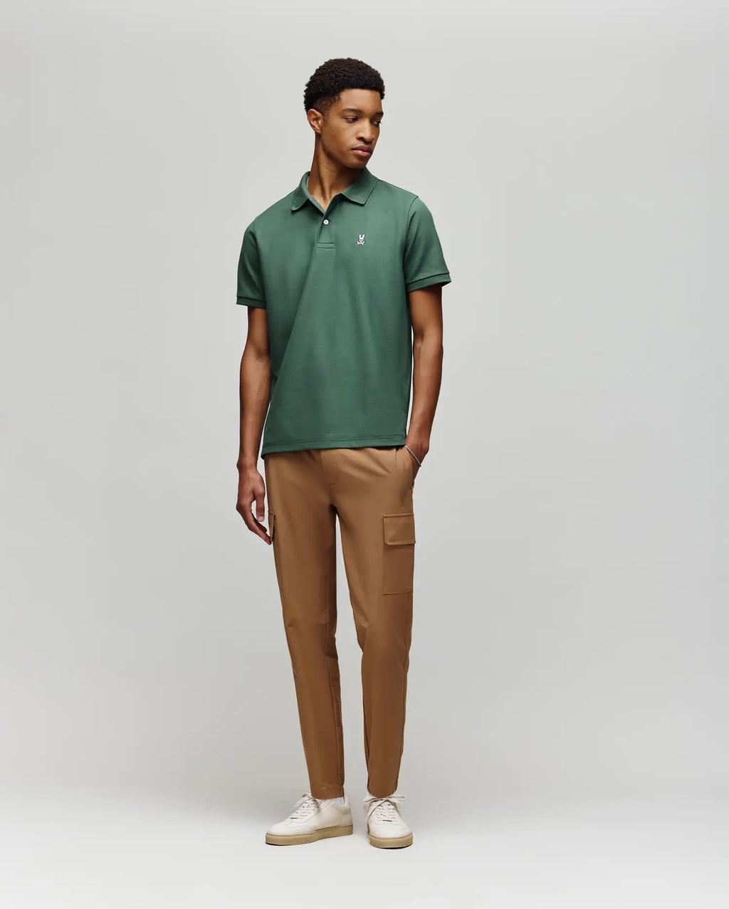 MENS CLASSIC PIQUE POLO SHIRT - B6K001F200
