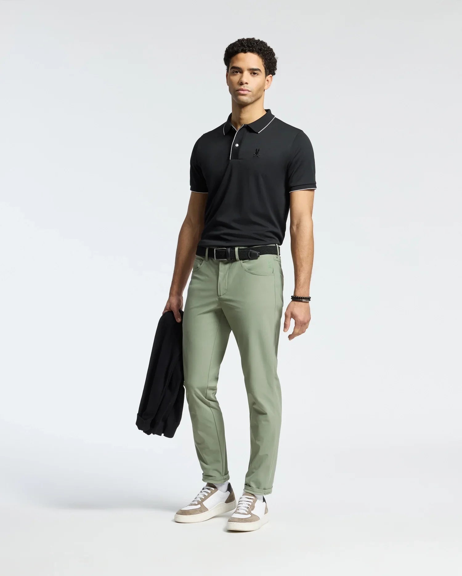 MENS BRYCE PERFORMANCE PIQUE POLO SHIRT - B6K486F200