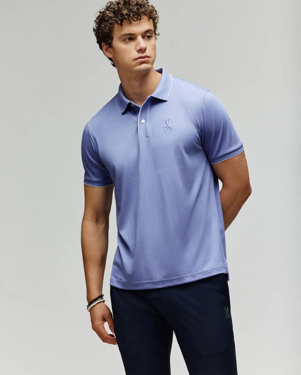MENS BRYCE PERFORMANCE PIQUE POLO SHIRT - B6K486F200