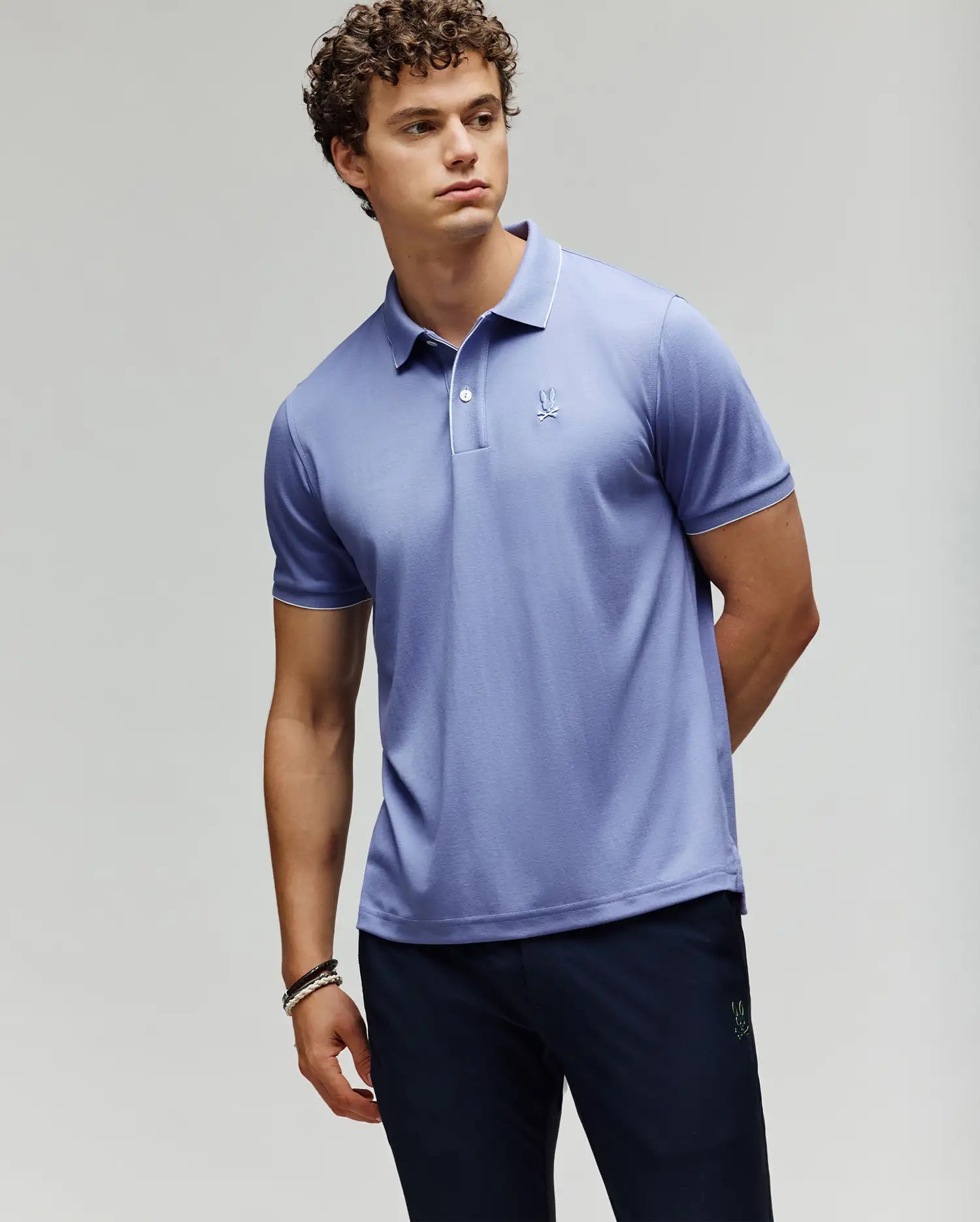 MENS BRYCE PERFORMANCE PIQUE POLO SHIRT - B6K486F200
