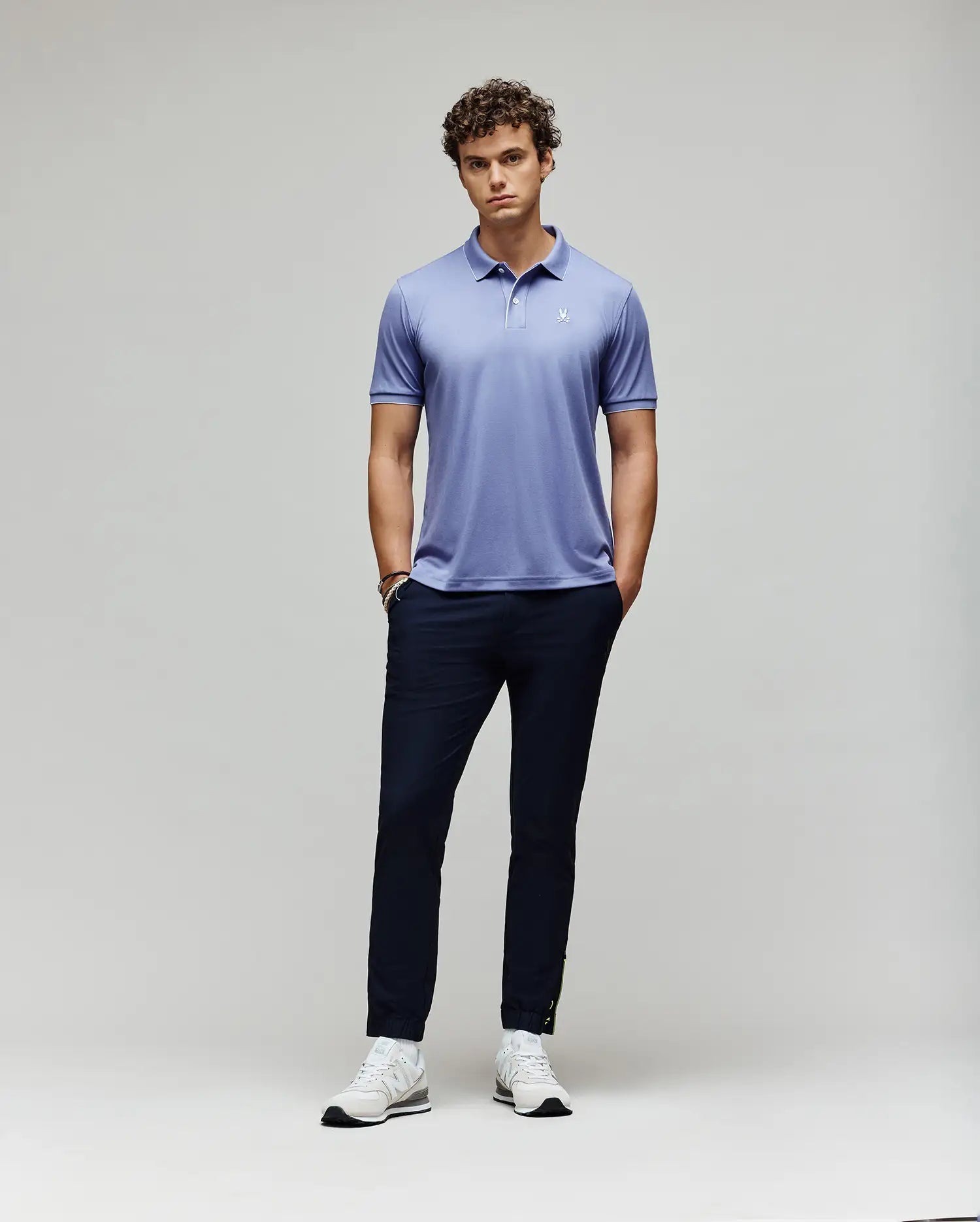 MENS BRYCE PERFORMANCE PIQUE POLO SHIRT - B6K486F200