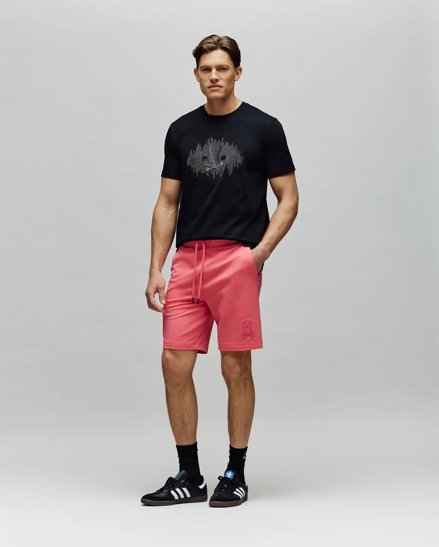 MENS LEVANZO FRENCH TERRY SWEATSHORT - B6R578F200