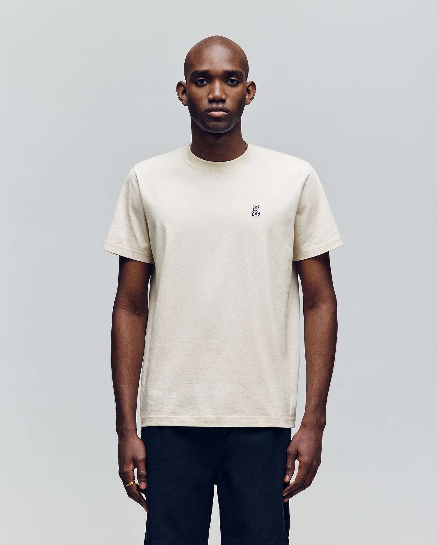 MENS CLASSIC CREW NECK TEE - B6U014F200