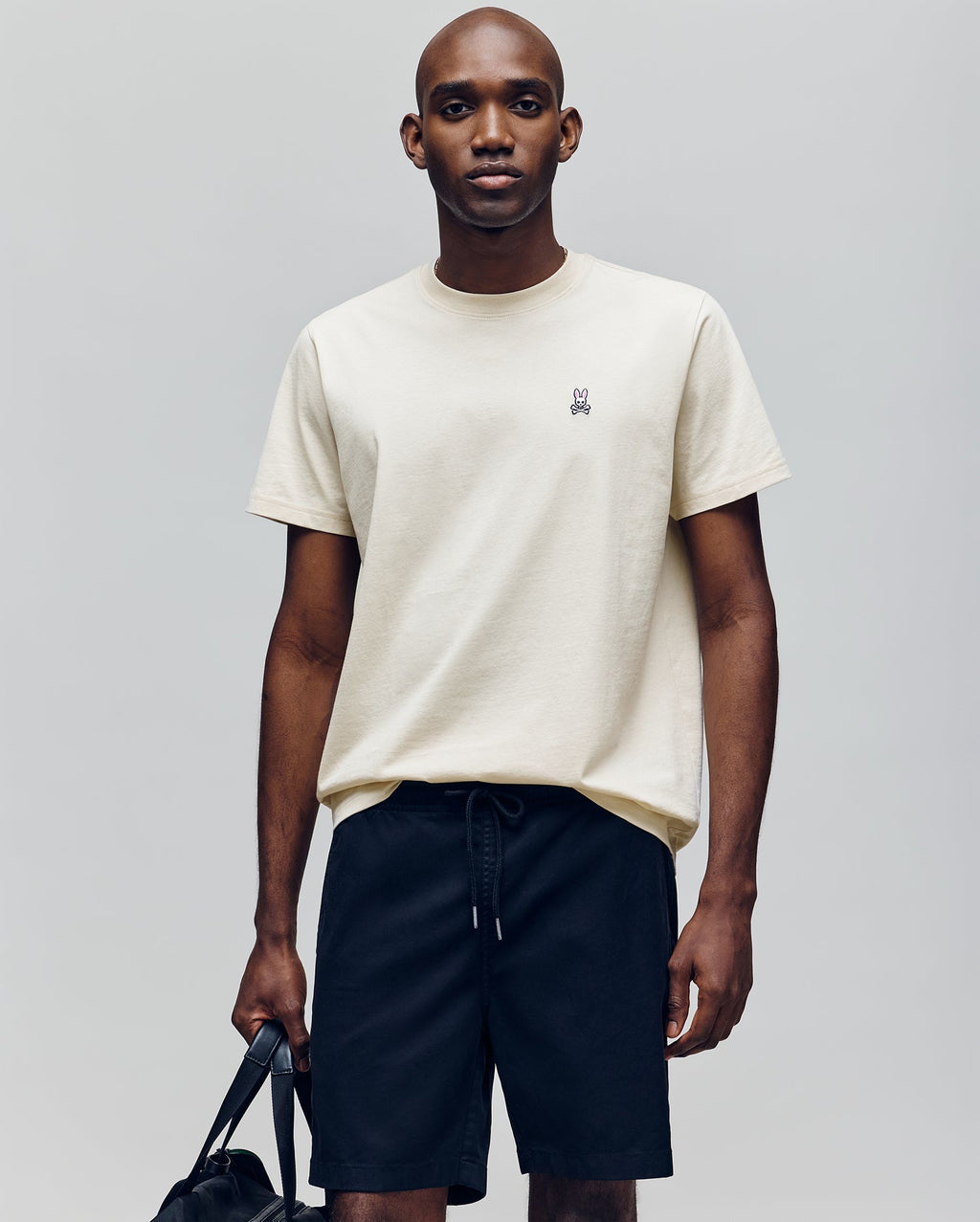 MENS CLASSIC CREW NECK TEE - B6U014F200