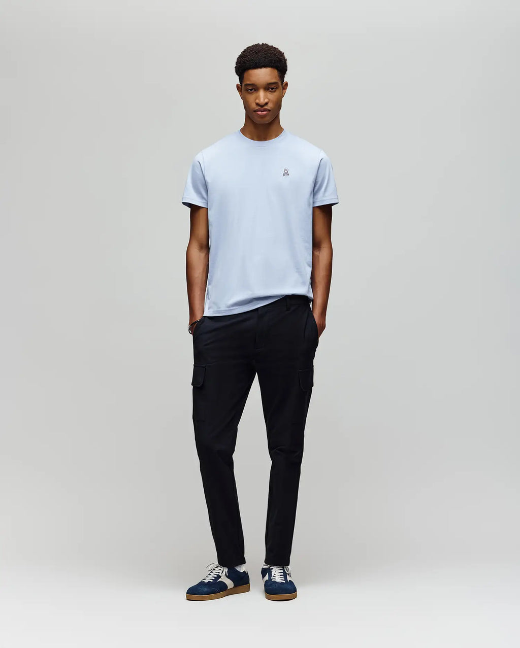MENS CLASSIC CREW NECK TEE - B6U014F200