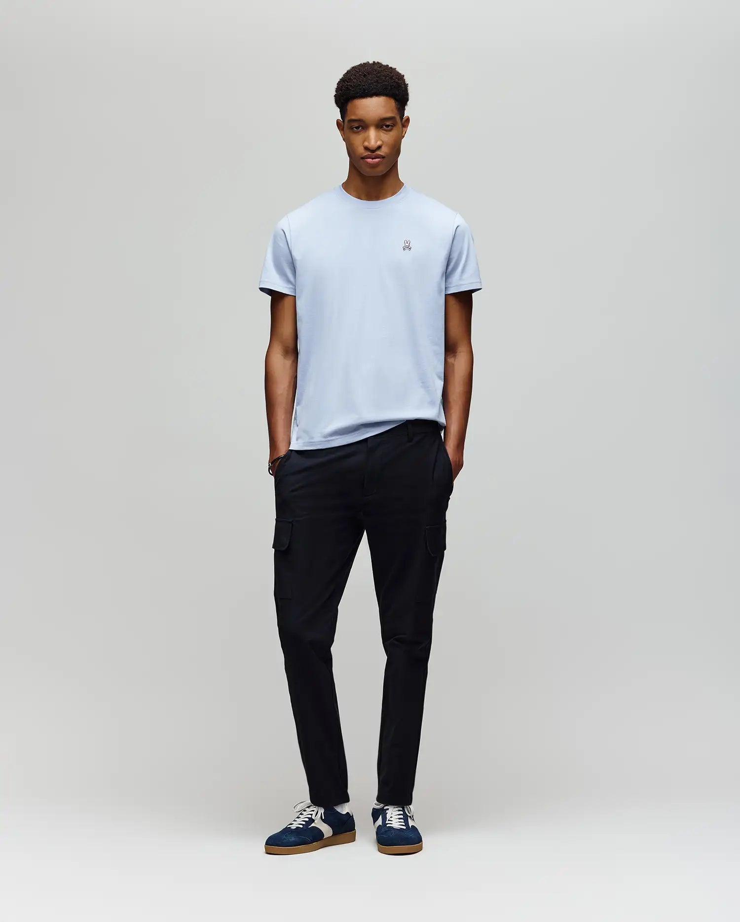 MENS CLASSIC CREW NECK TEE - B6U014F200