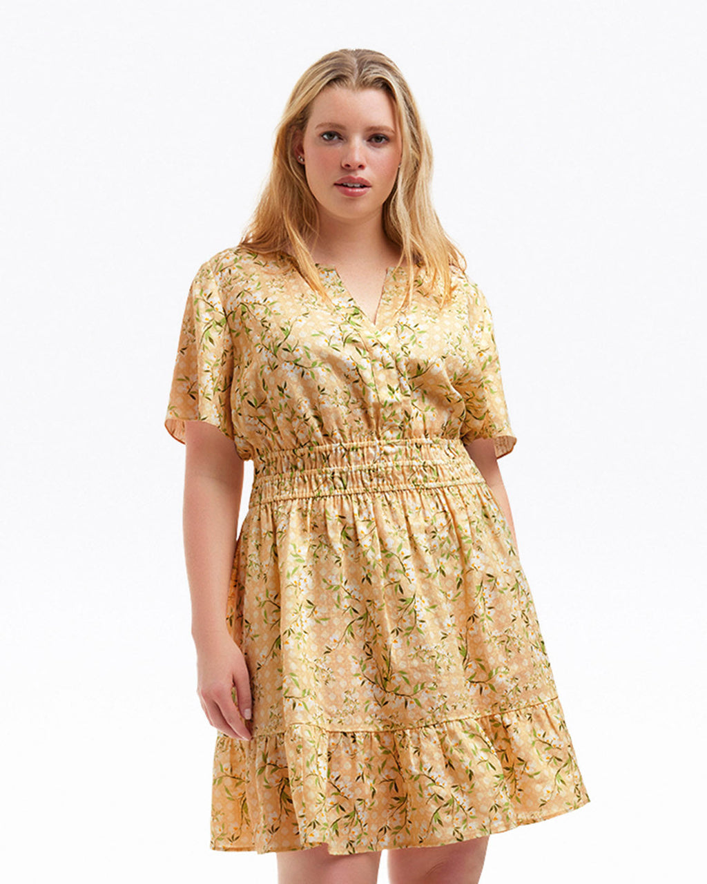 Wilson Mini Dress in Floral Rattan