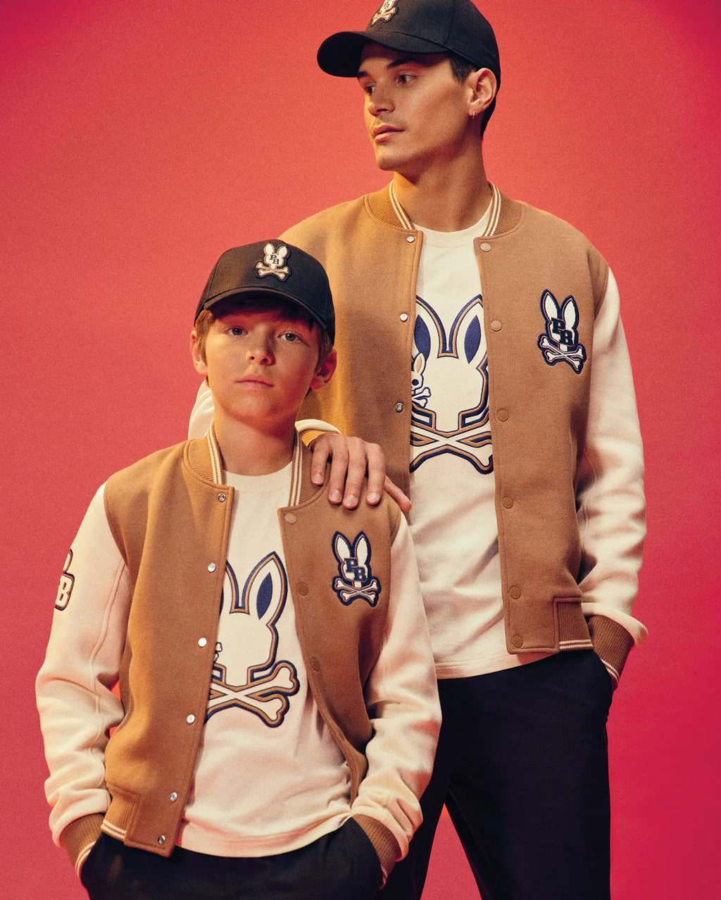 KIDS WADE KNIT VARSITY BOMBER - KO1100001