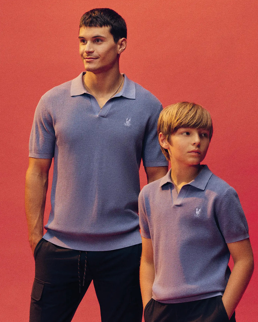 KIDS LEETON KNIT POLO SHIRT - B0E562F200