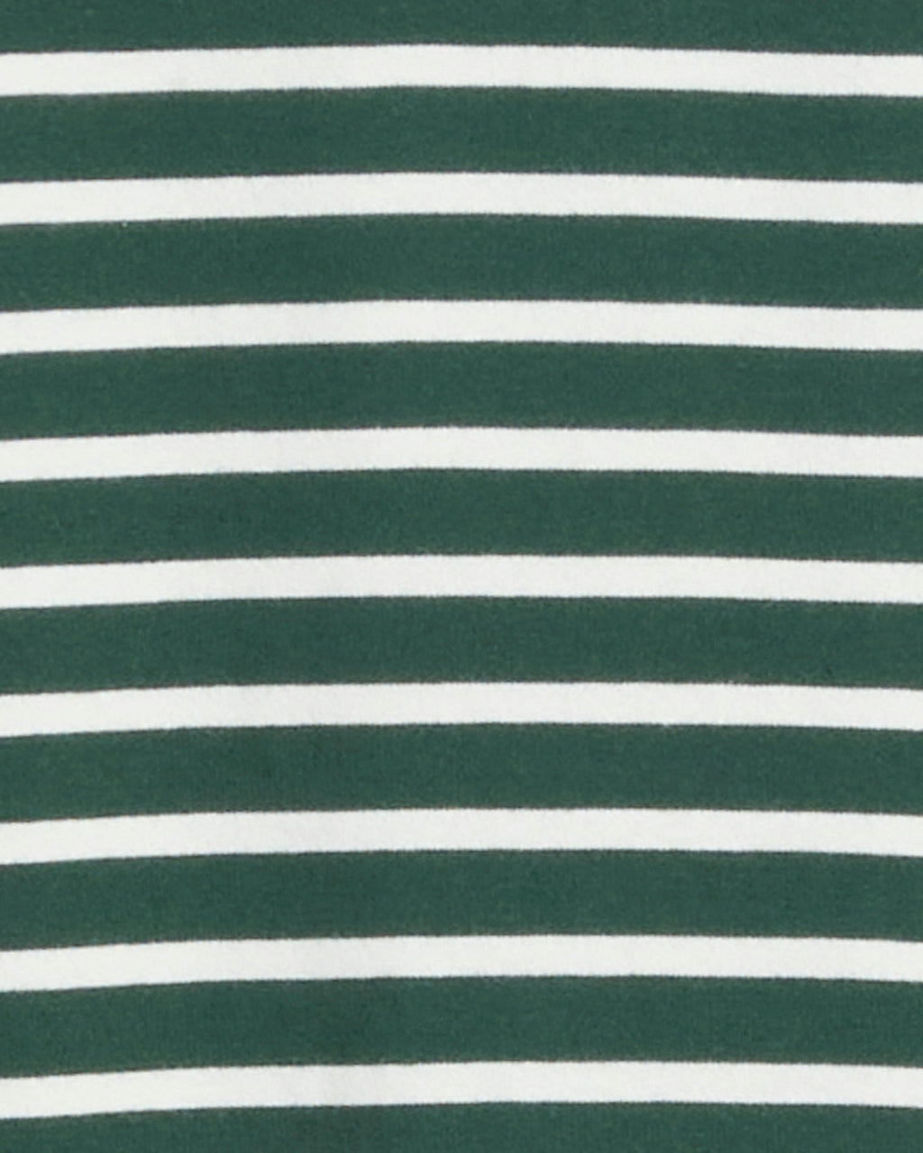 Elsie Turtleneck Dress in Green Stripe