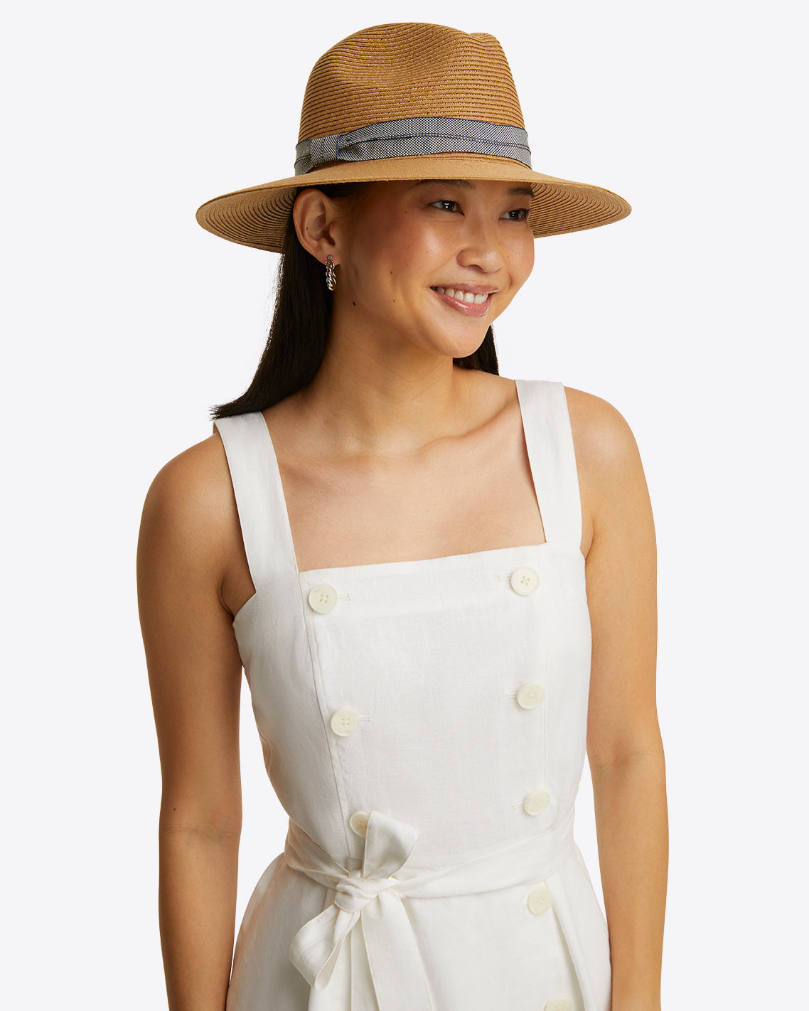 Kylie Love Circle Mini Dress in Linen