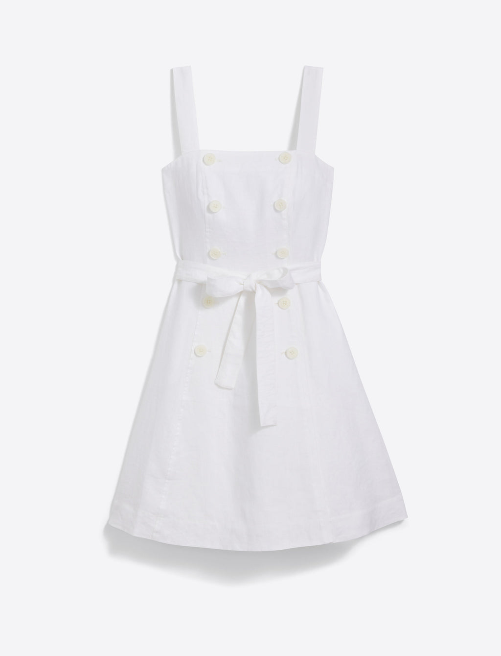 Kylie Love Circle Mini Dress in Linen