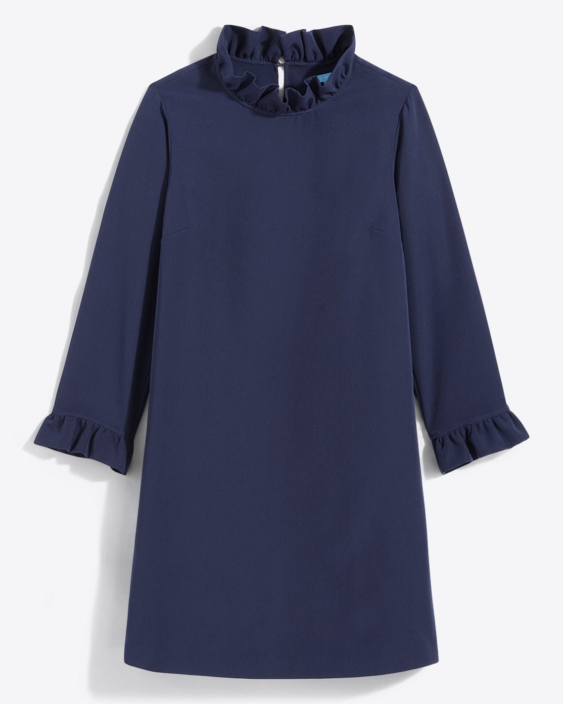 Lindsay Shift Mini Dress in Crepe