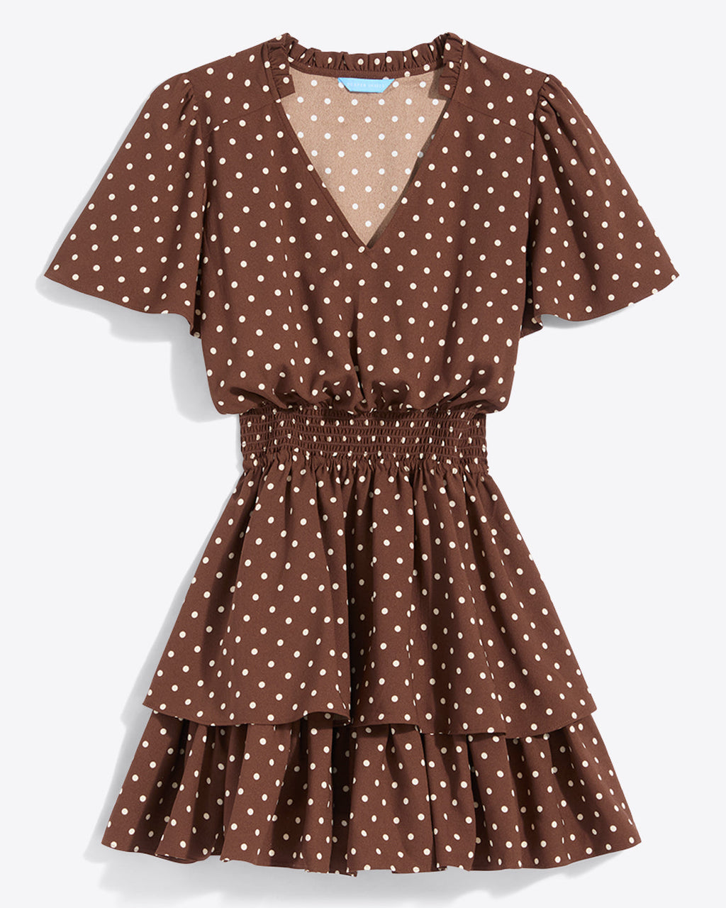 Alana Tiered Dress in Matte Satin