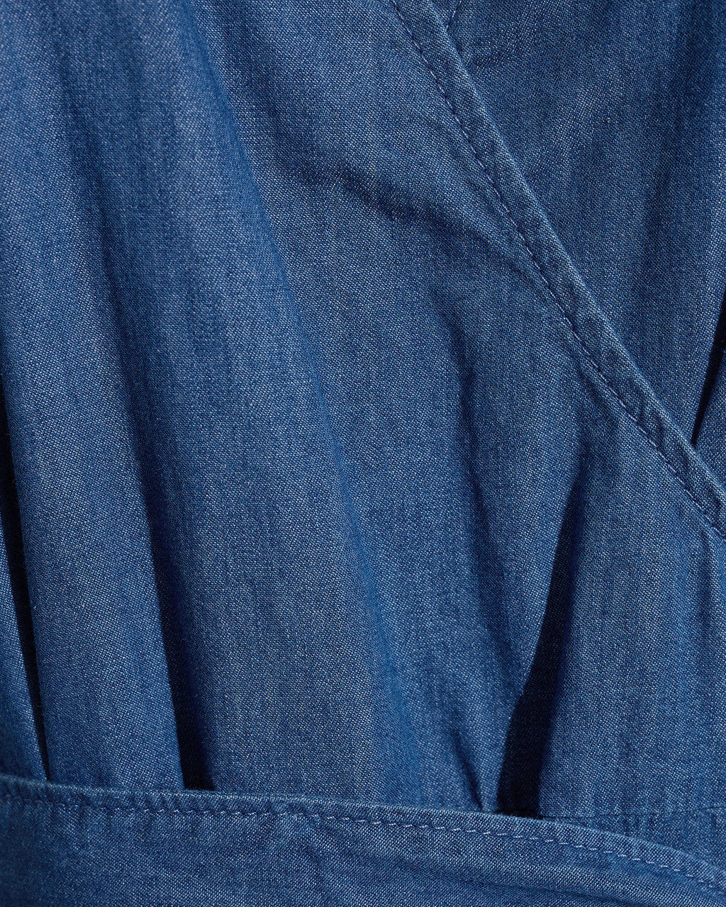 Reagan Denim Maxi Dress in Medium Wash