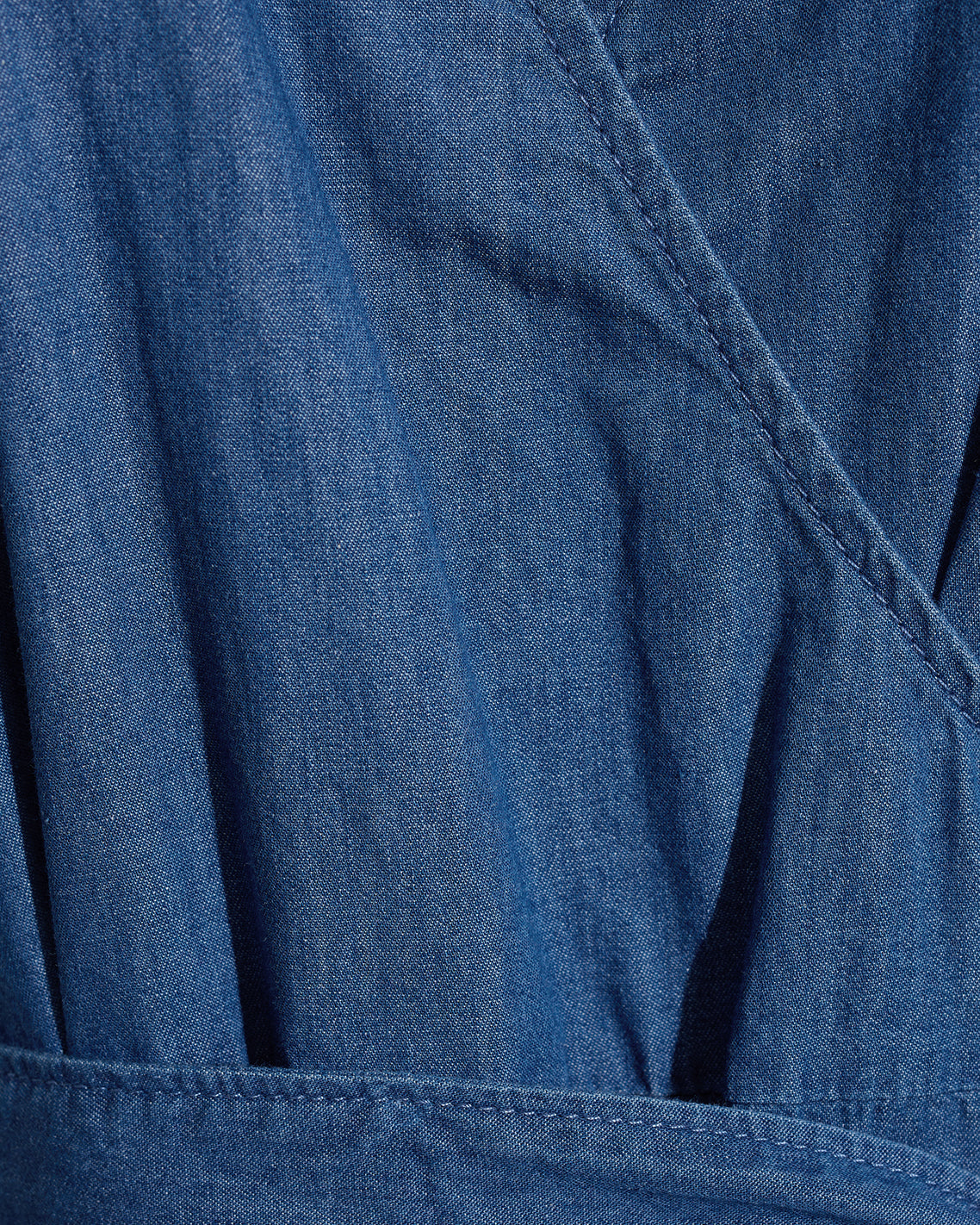 Reagan Denim Maxi Dress in Medium Wash