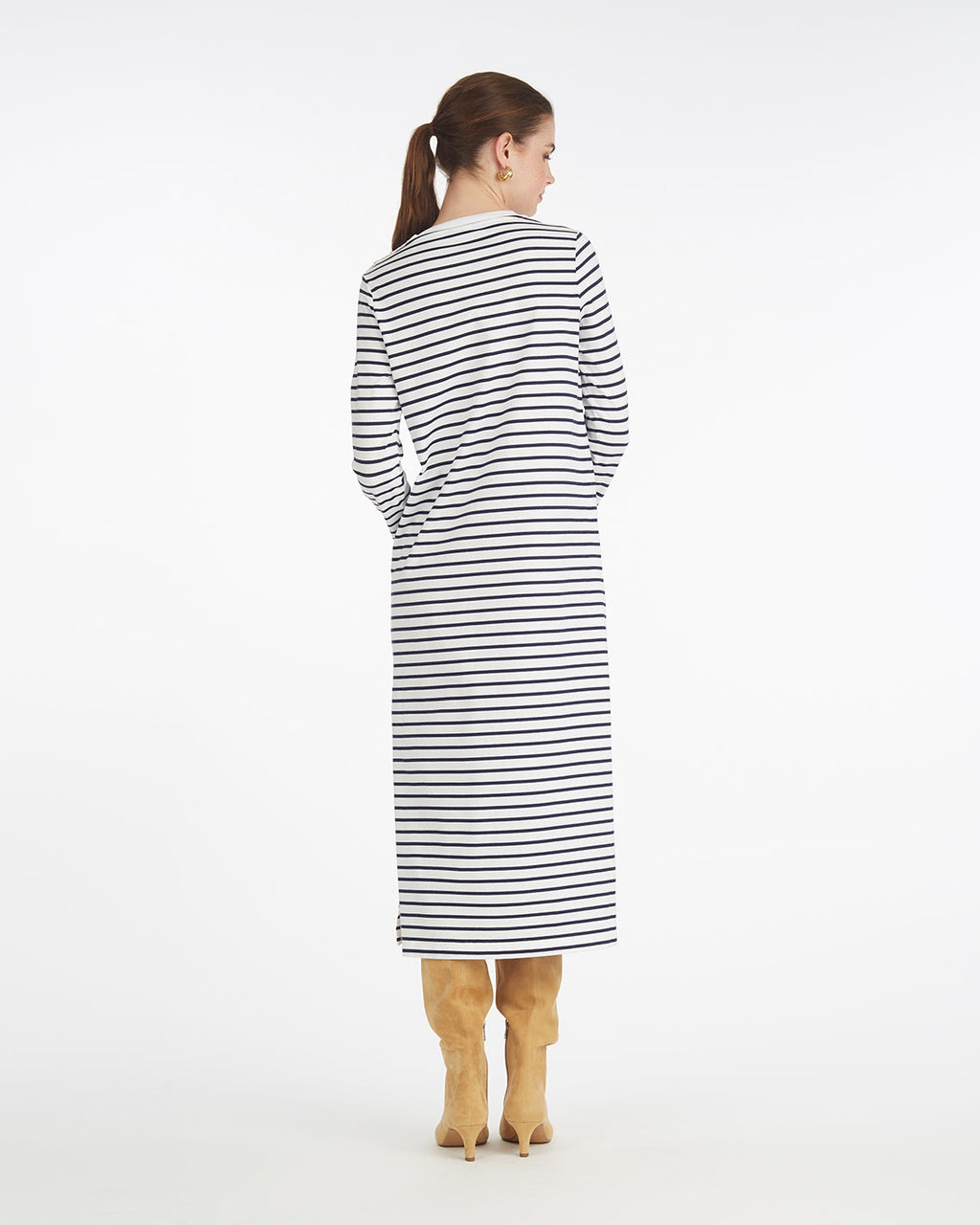 Sheryl Long Sleeve Dress in Cotton