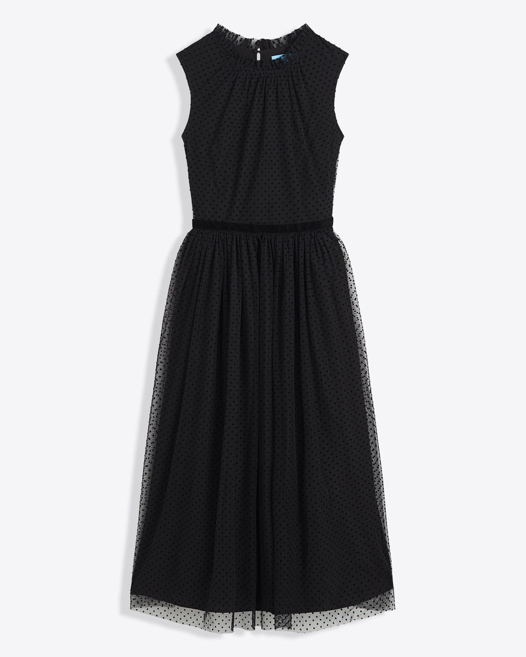 Sleeveless Dress in Tulle