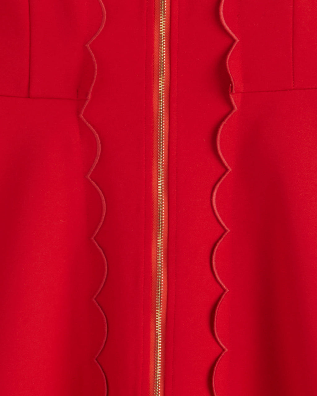 Sleeveless Mae Love Circle Dress in Red
