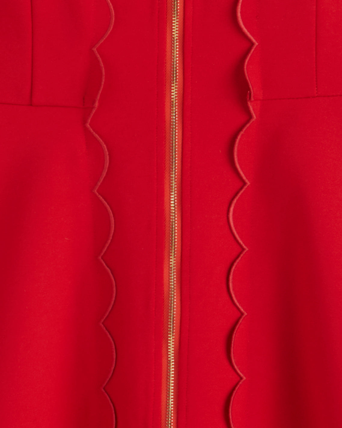 Sleeveless Mae Love Circle Dress in Red