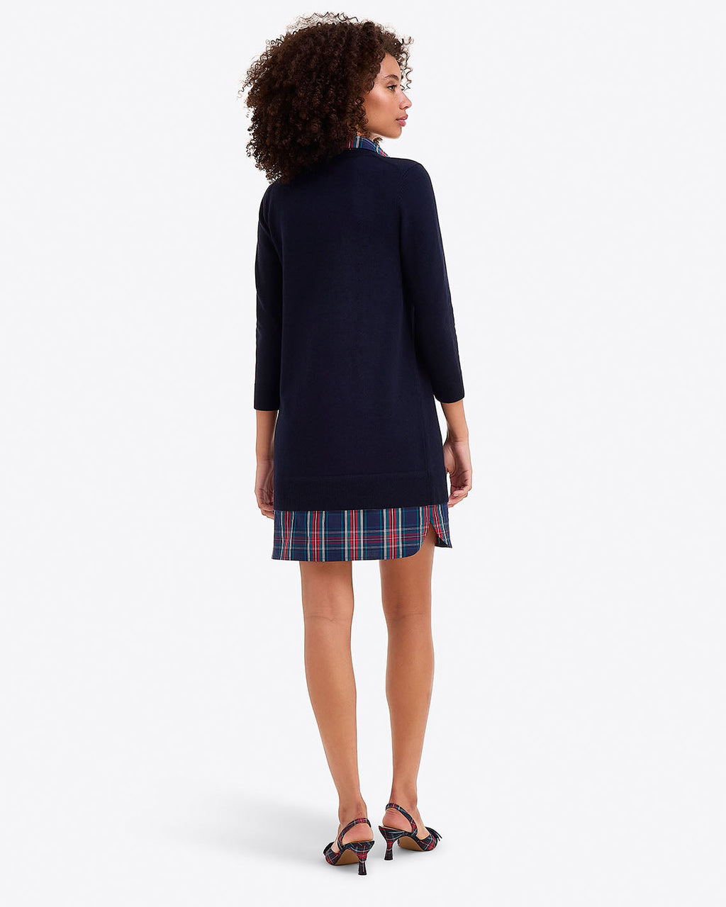 Wool and Cotton Combo Sweaterdress