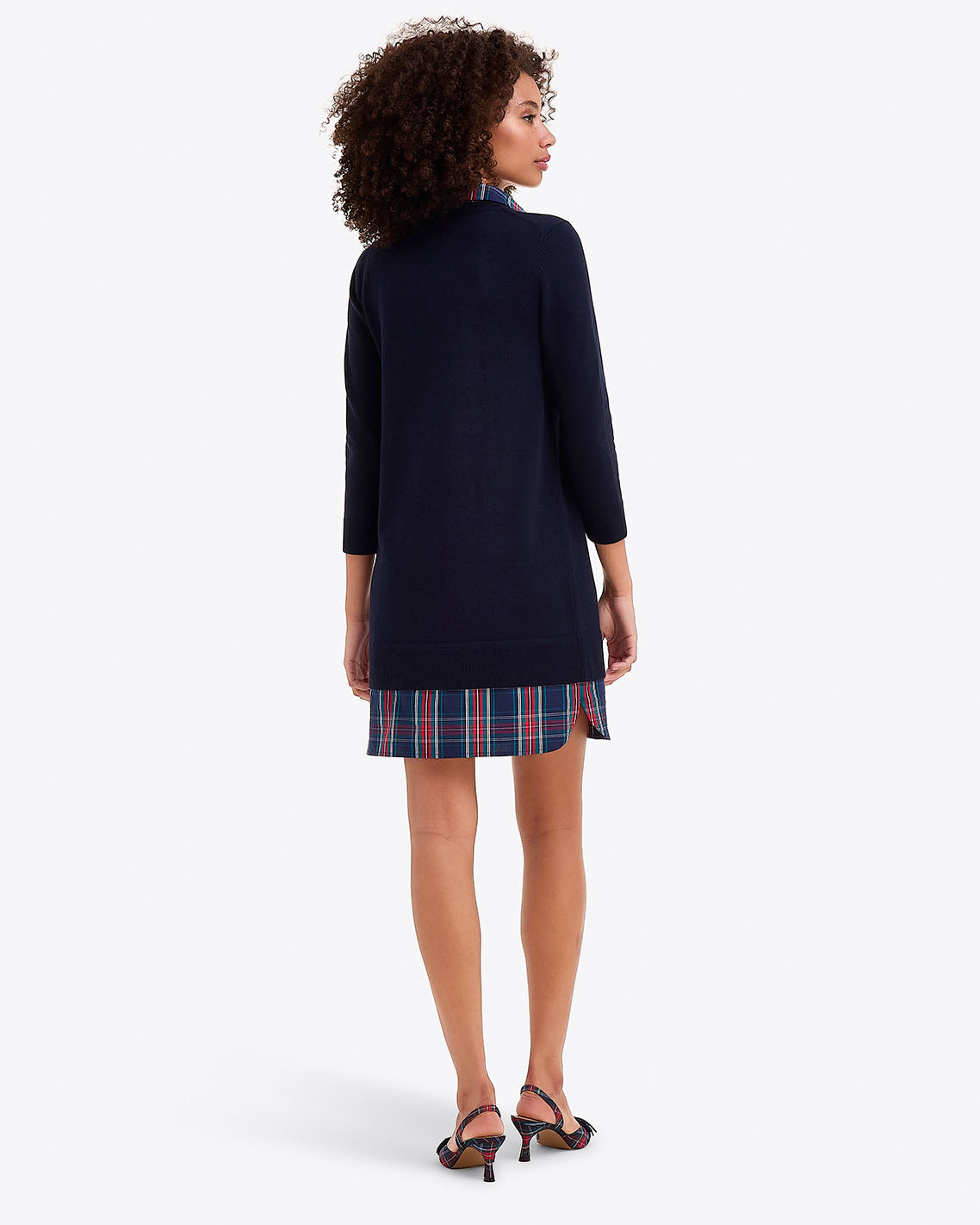 Wool and Cotton Combo Sweaterdress