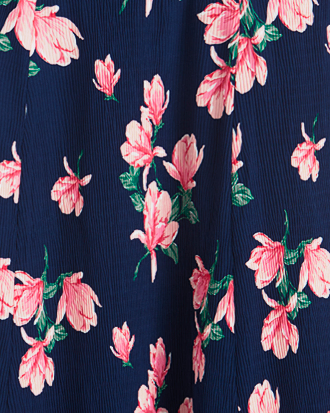 Matilda Crewneck Midi Dress in Magnolia Buds