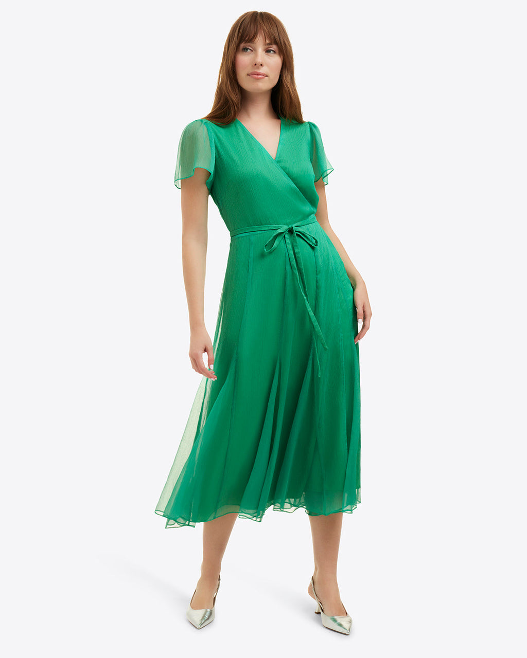 Daphne Midi Wrap Dress