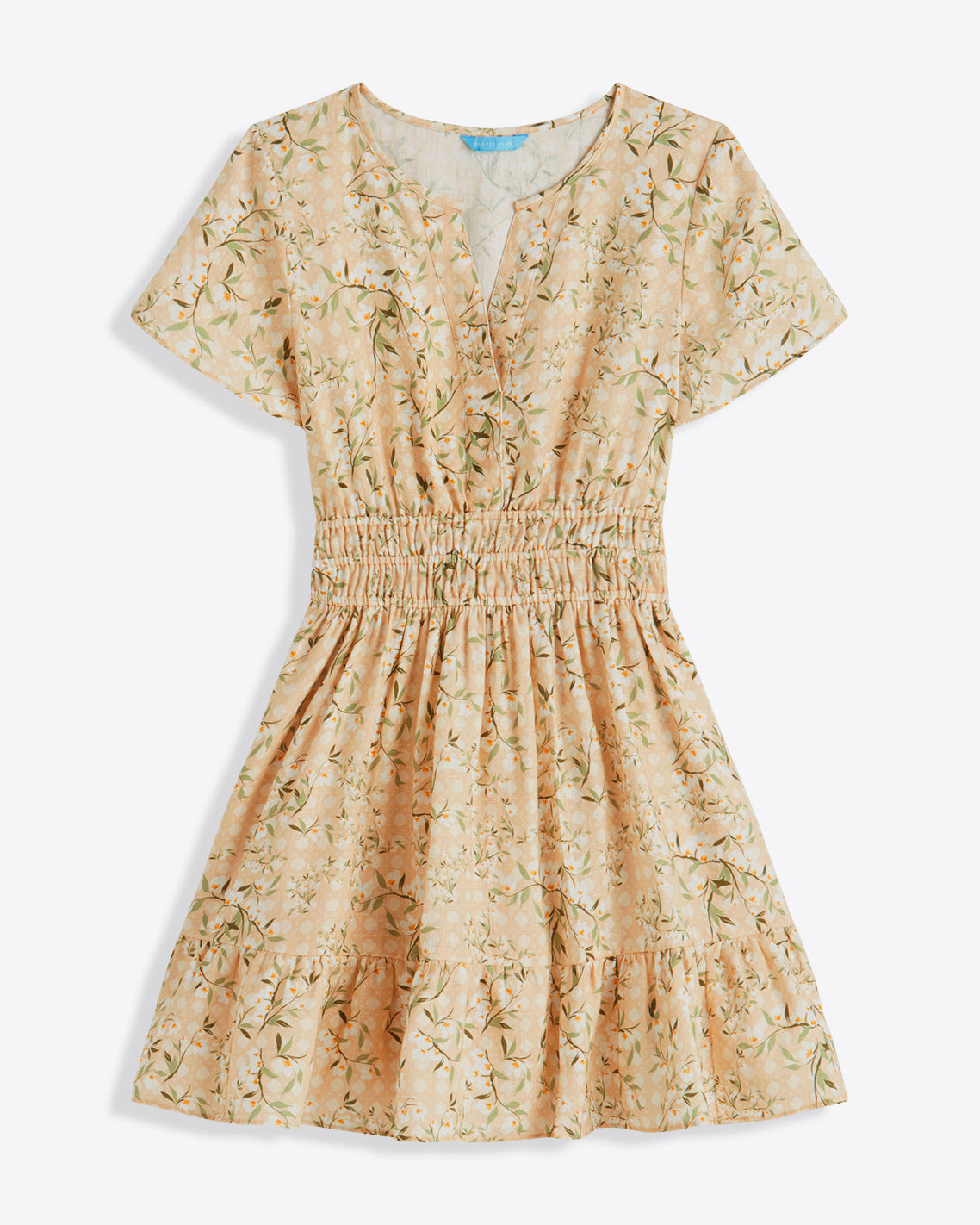 Wilson Mini Dress in Floral Rattan