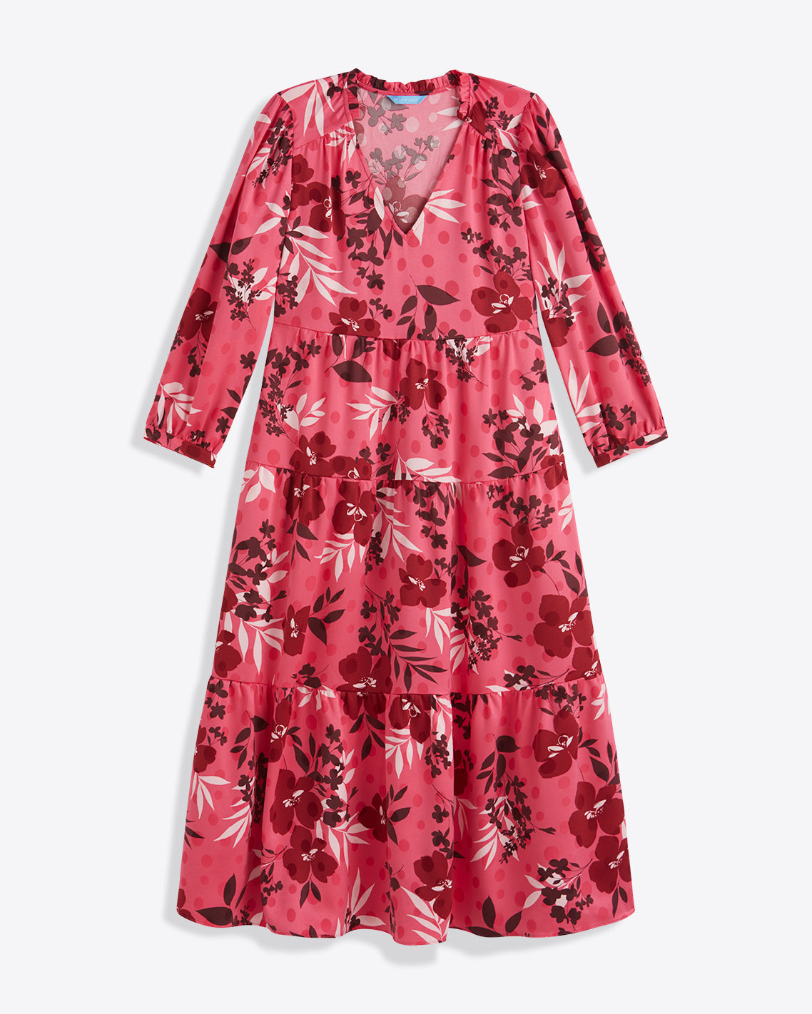 Katie Midi Dress in Spring Floral