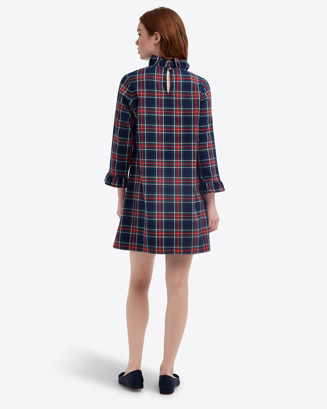 Lindsay Dress in Georgia Plaid