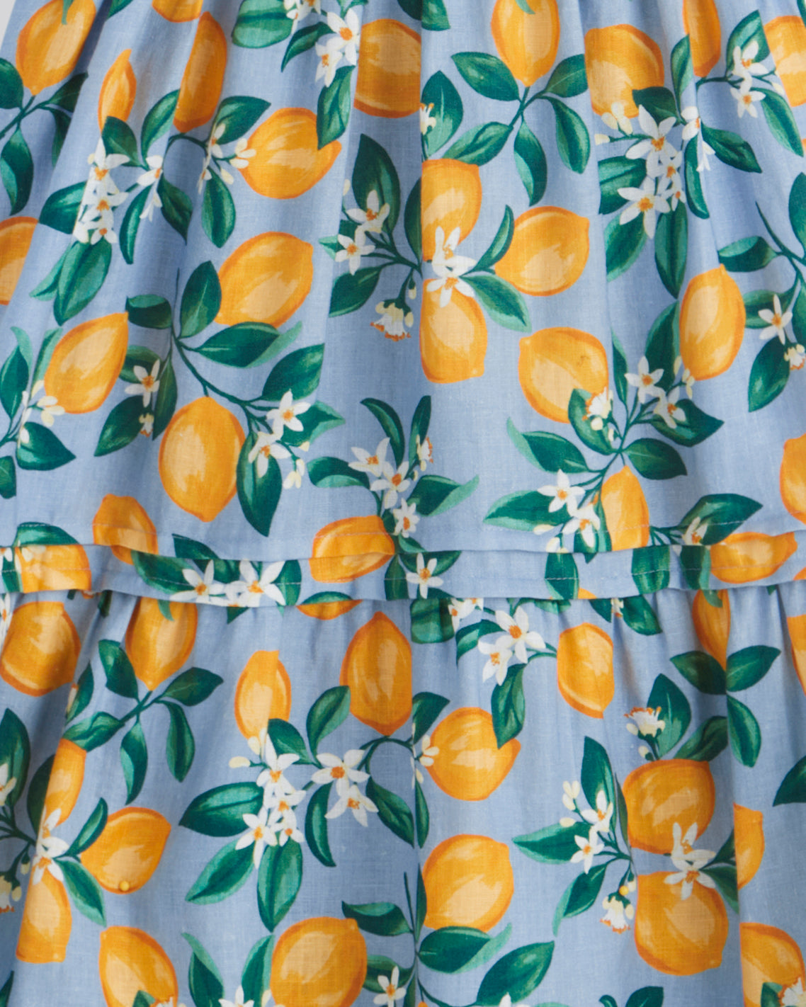 Carrie Midi Dress in Lemon Blossom