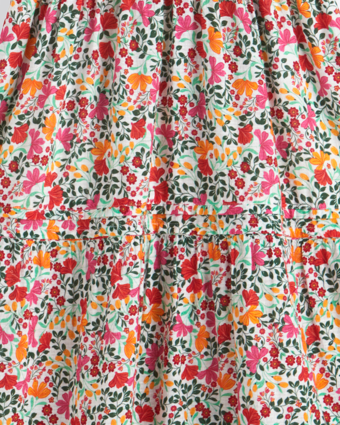 Hollie Midi Dress in Coneflowers