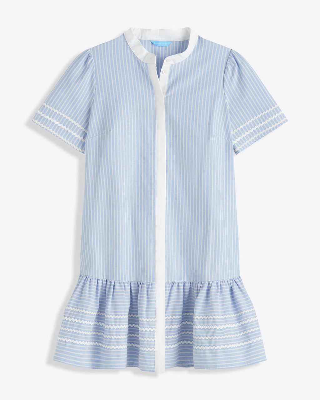 Molly Mini Dress in Oxford Shirting