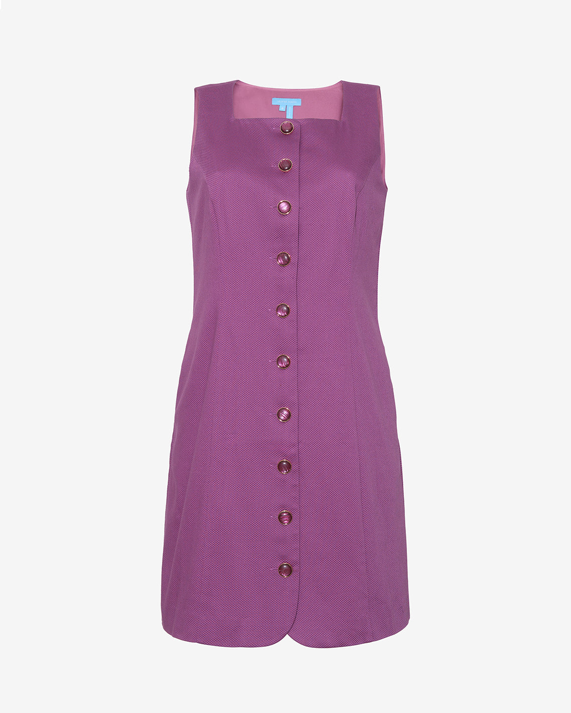 Hannah Shift Dress in Amethyst