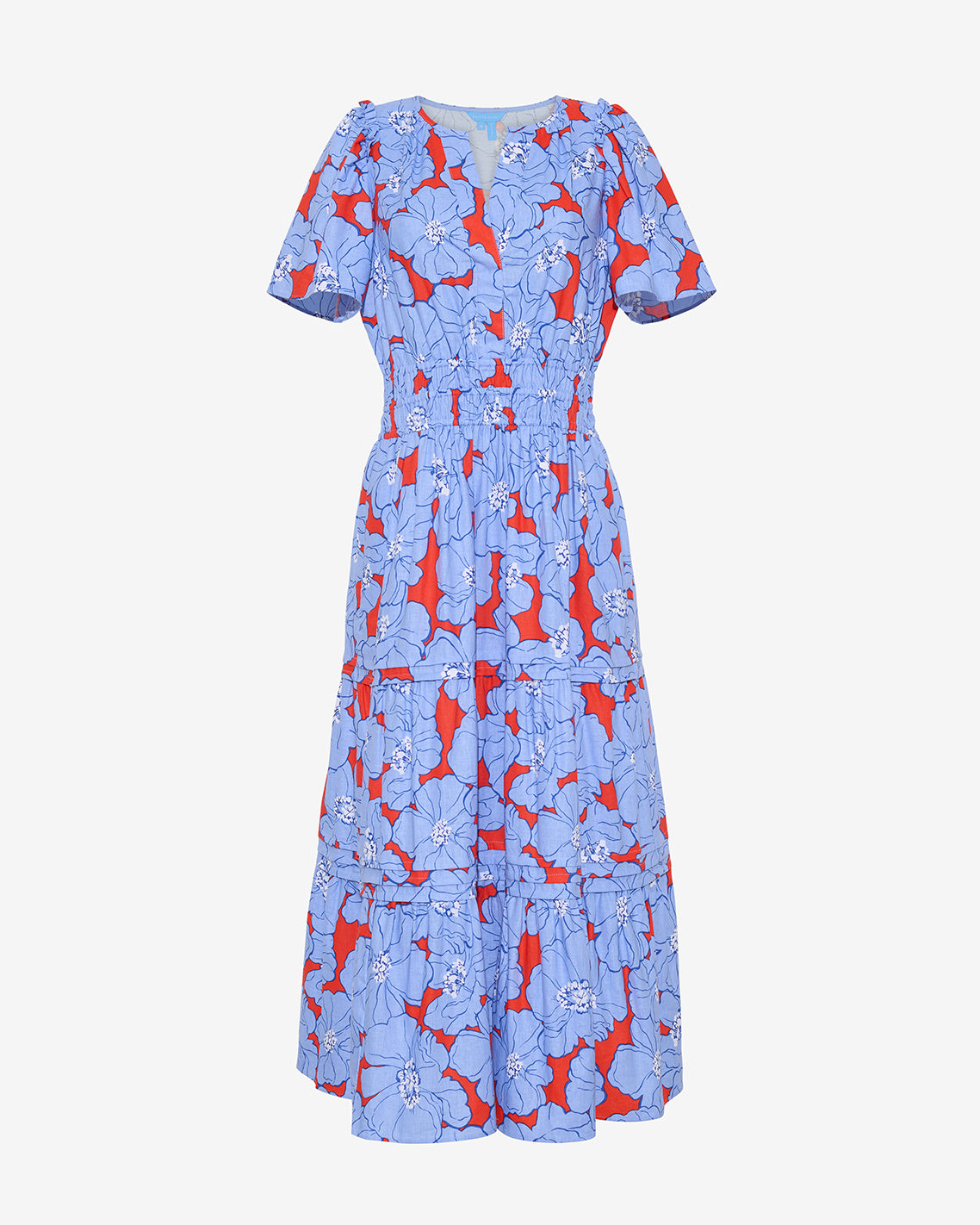 Hollie Midi Dress in Floating Floral