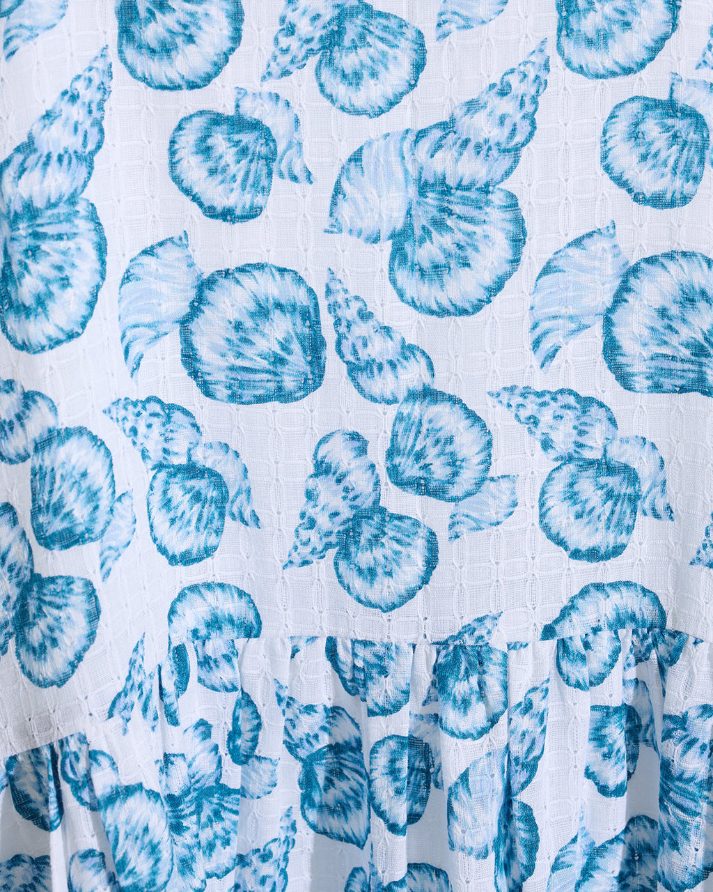 Skipper V-Neck Midi Dress in Seashells