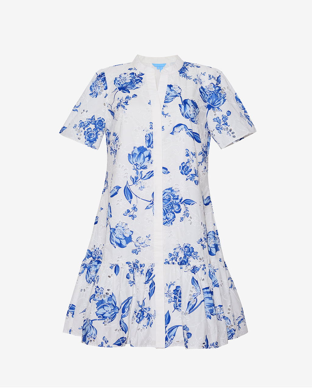 Molly Mini Dress in Magnolia Toile