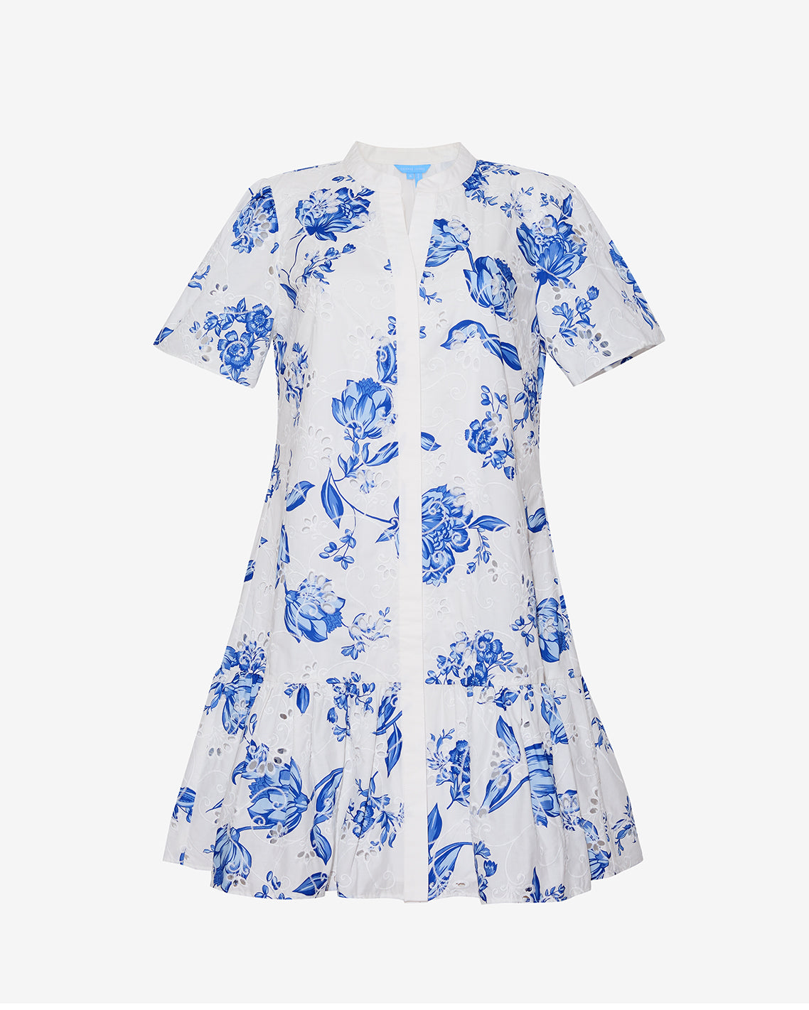 Molly Mini Dress in Magnolia Toile