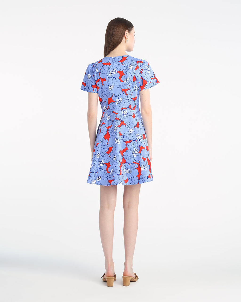 Mae Love Circle Mini Dress in Floating Floral