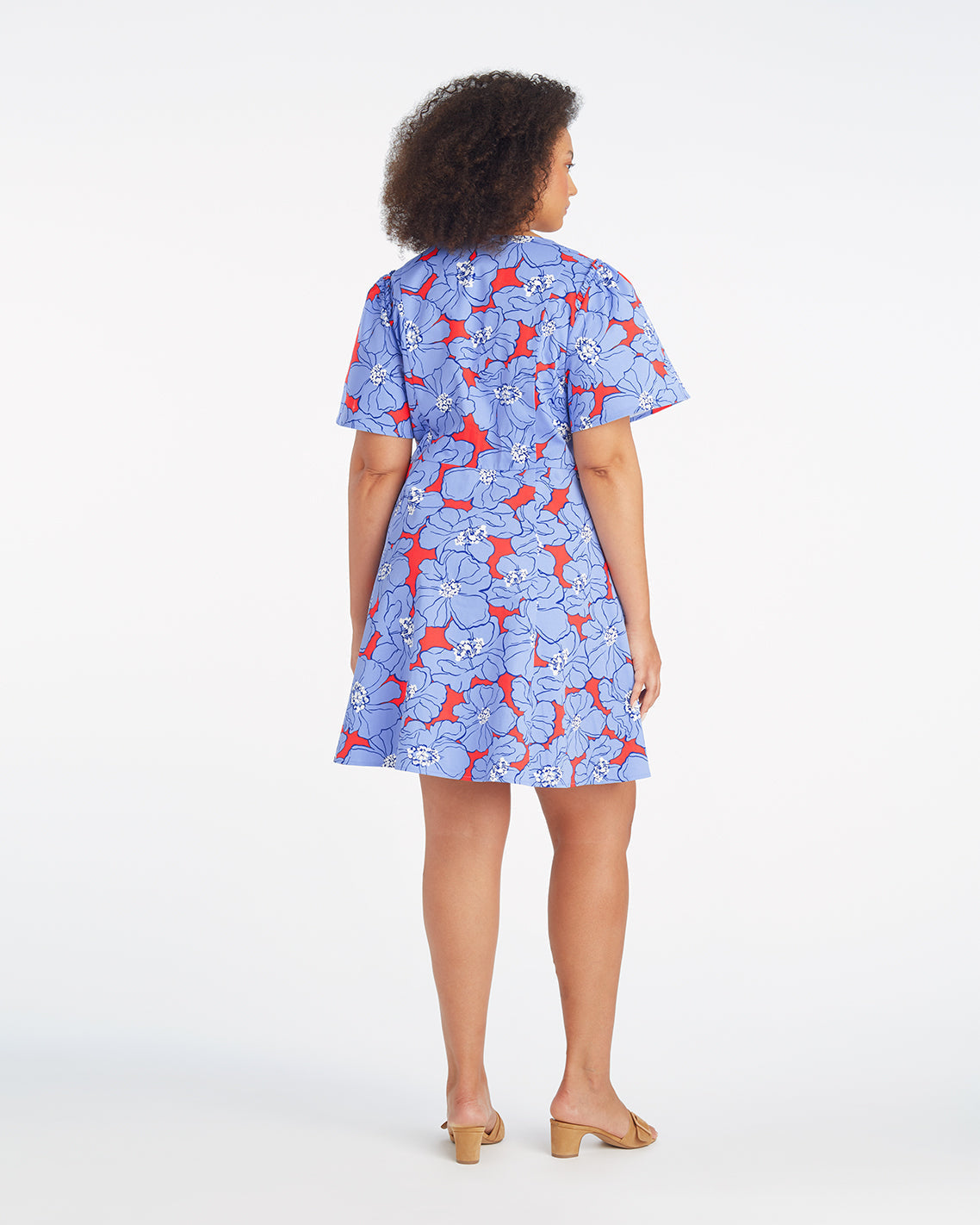 Mae Love Circle Mini Dress in Floating Floral