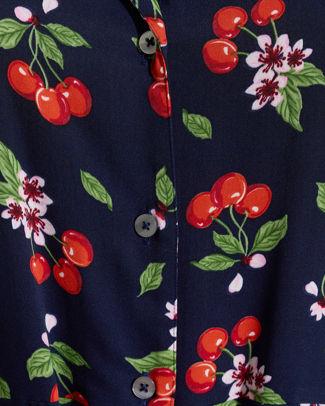 Devin V-Neck Midi Dress in Cherry Blossom