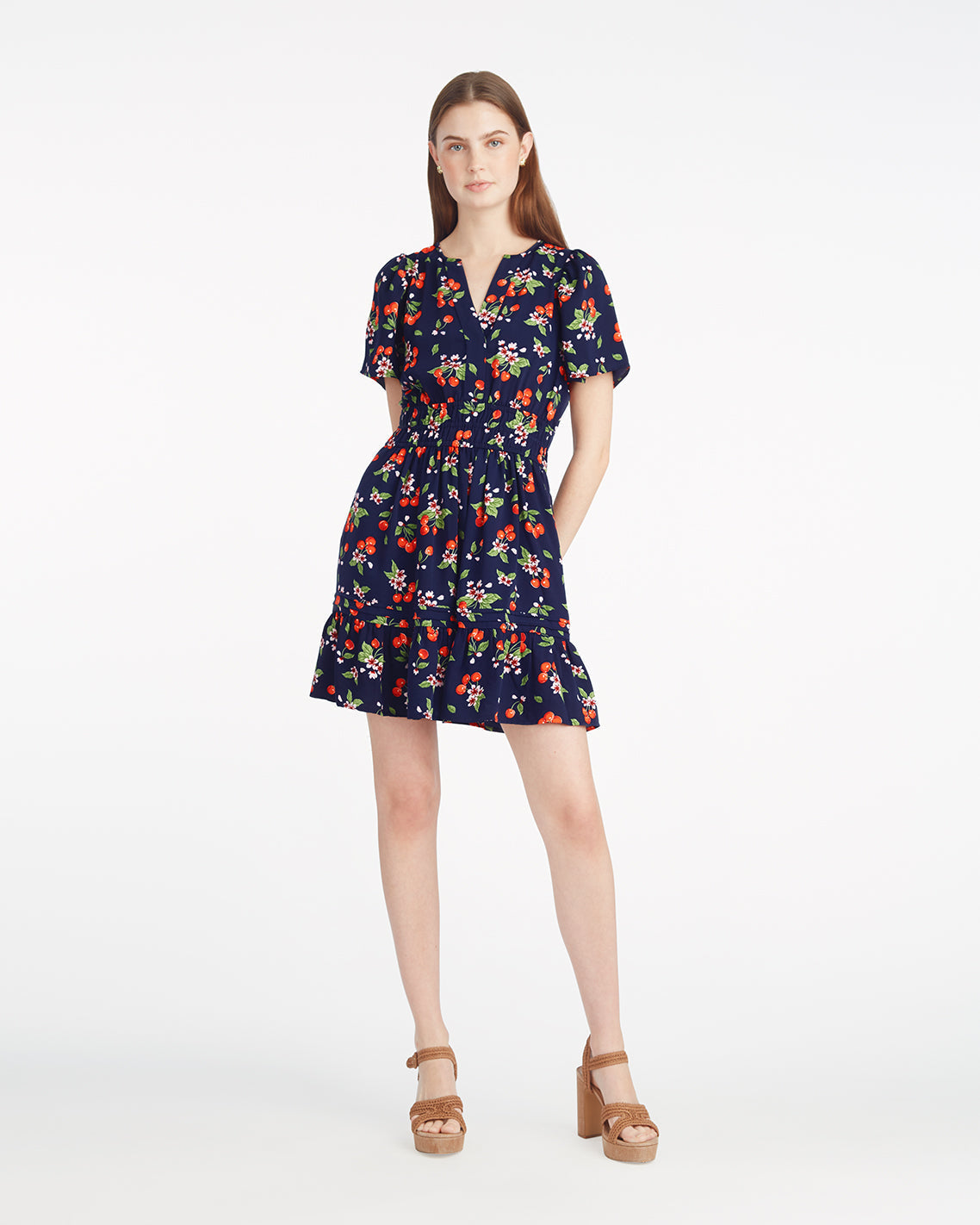 Wilson Mini Dress in Cherry Blossom