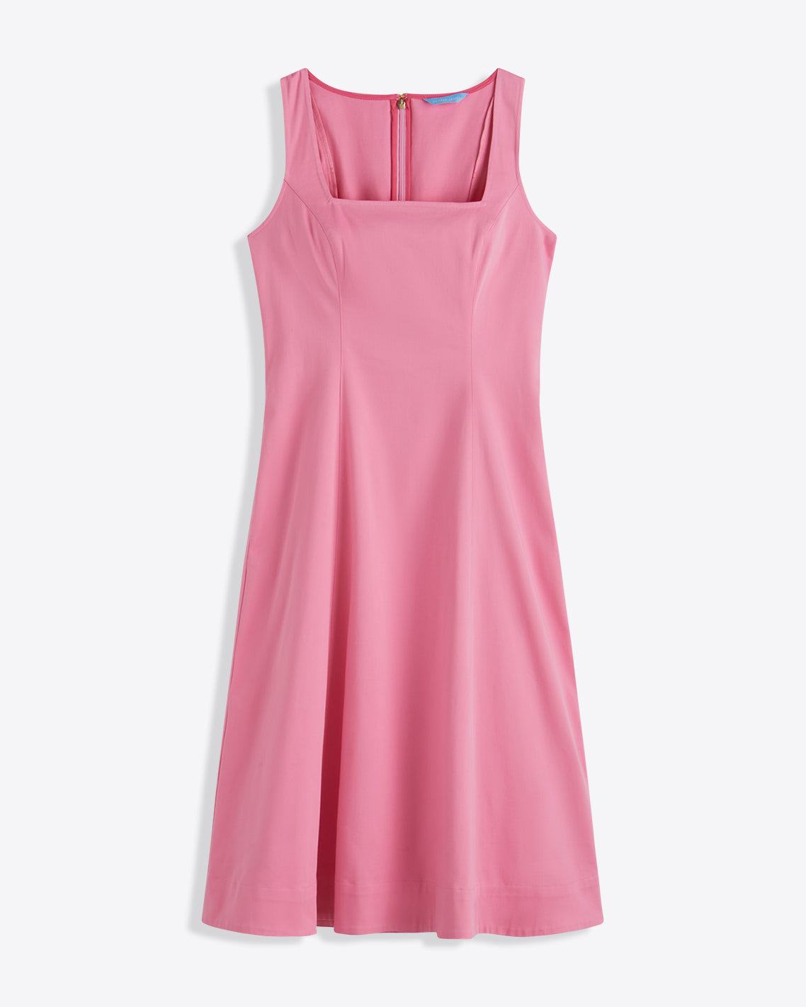 Genevieve Square Neck Sleeveless Midi Dress